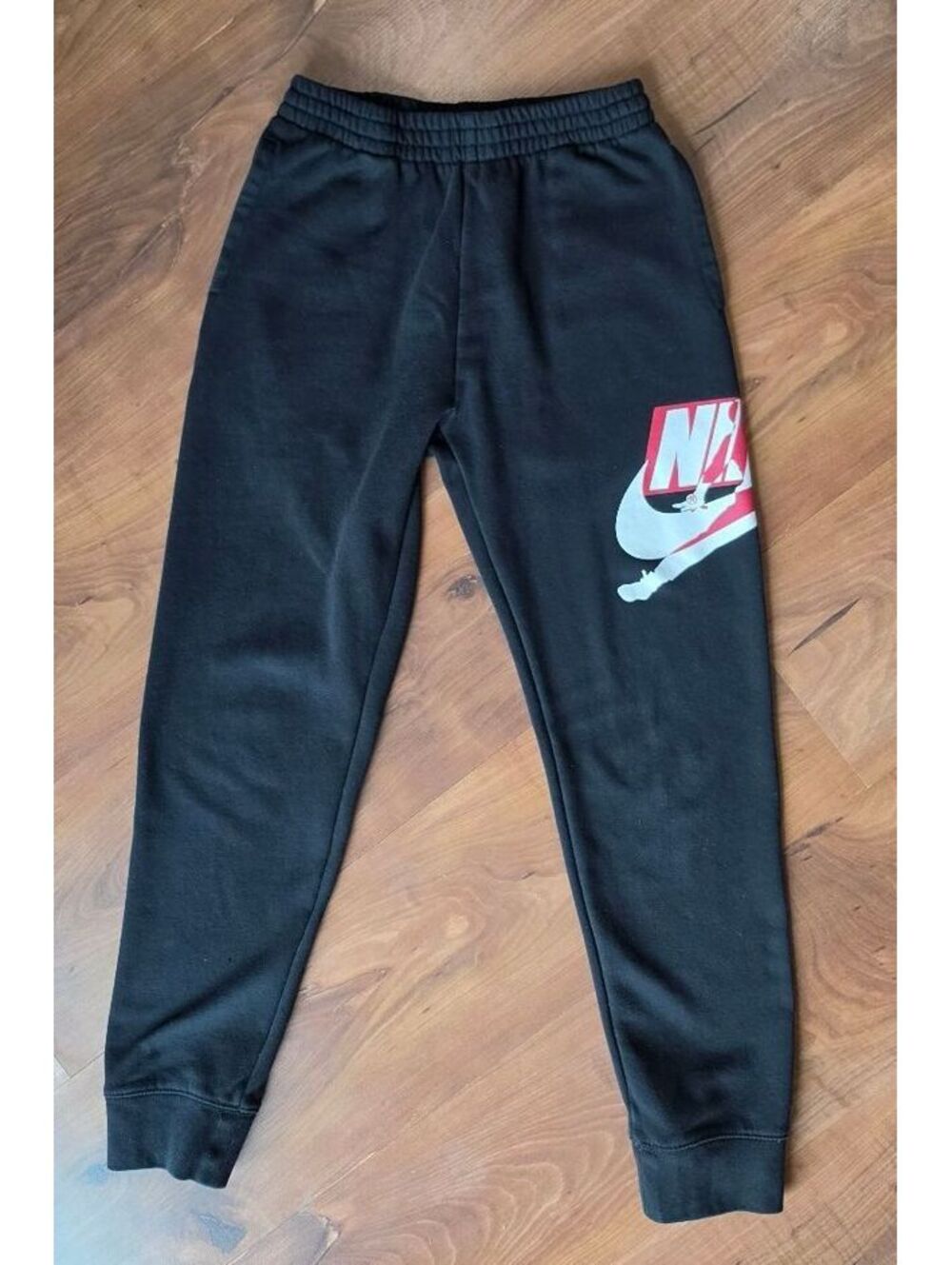 Nike Air Jordan Boys Yth Classics Fleece Jogger Sweatpants Blk Size L, 226
